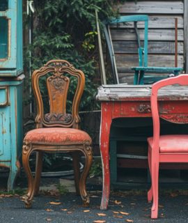 Como guardar móveis antigos sem arranhões ou danos?