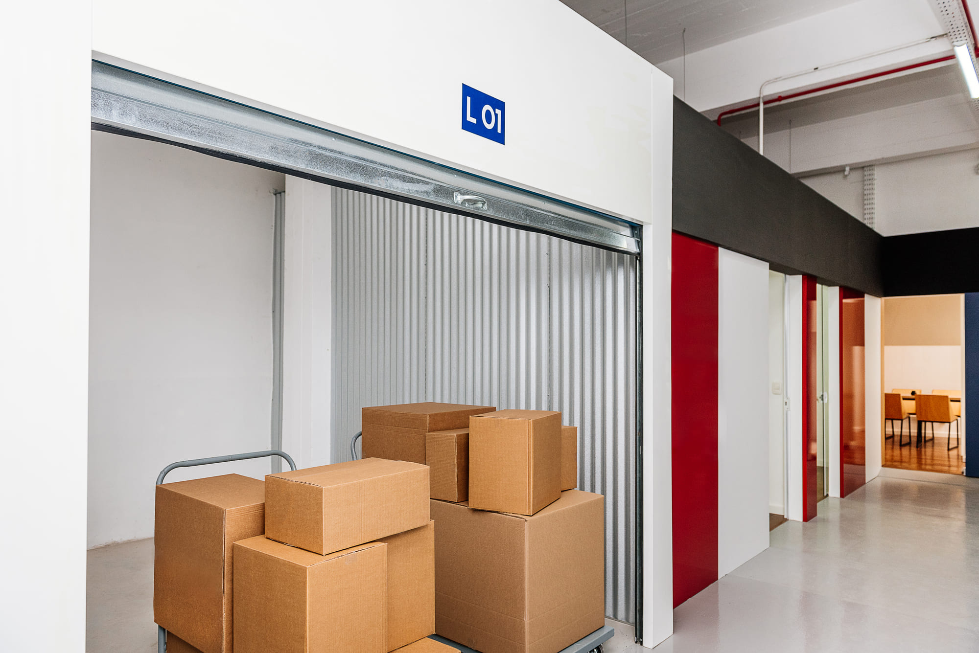 Como organizar estoque em um box de self storage