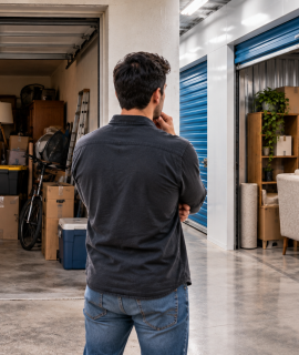 Garagem ou self storage: qual vale mais para guardar seus móveis?