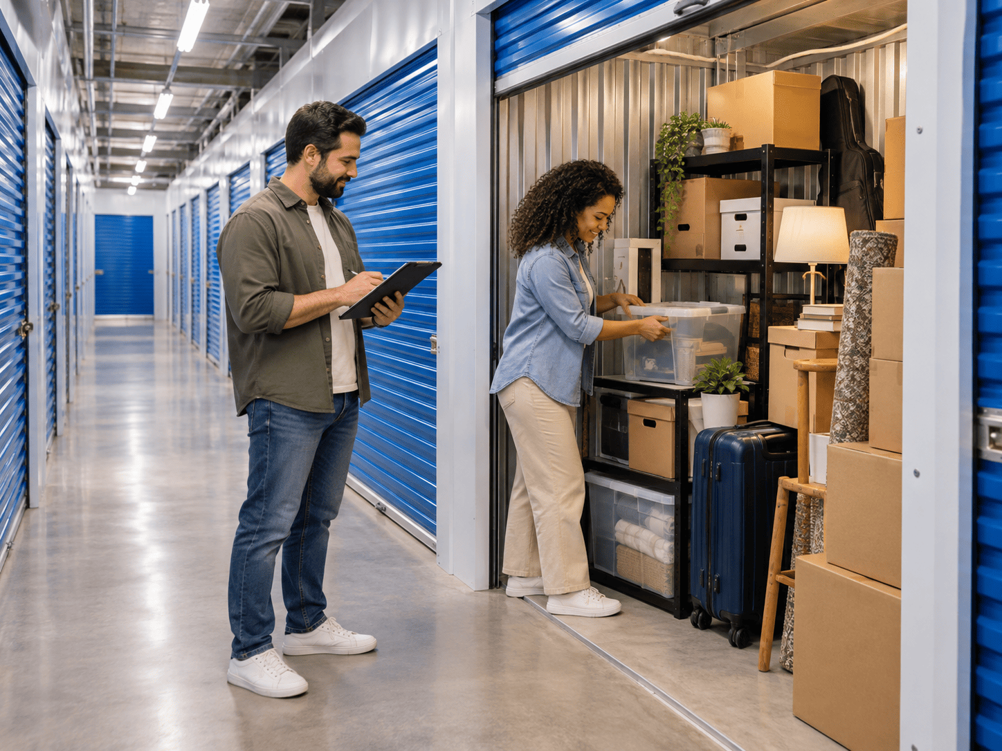 Mini depósito ou box: qual o melhor espaço para guardar coisas