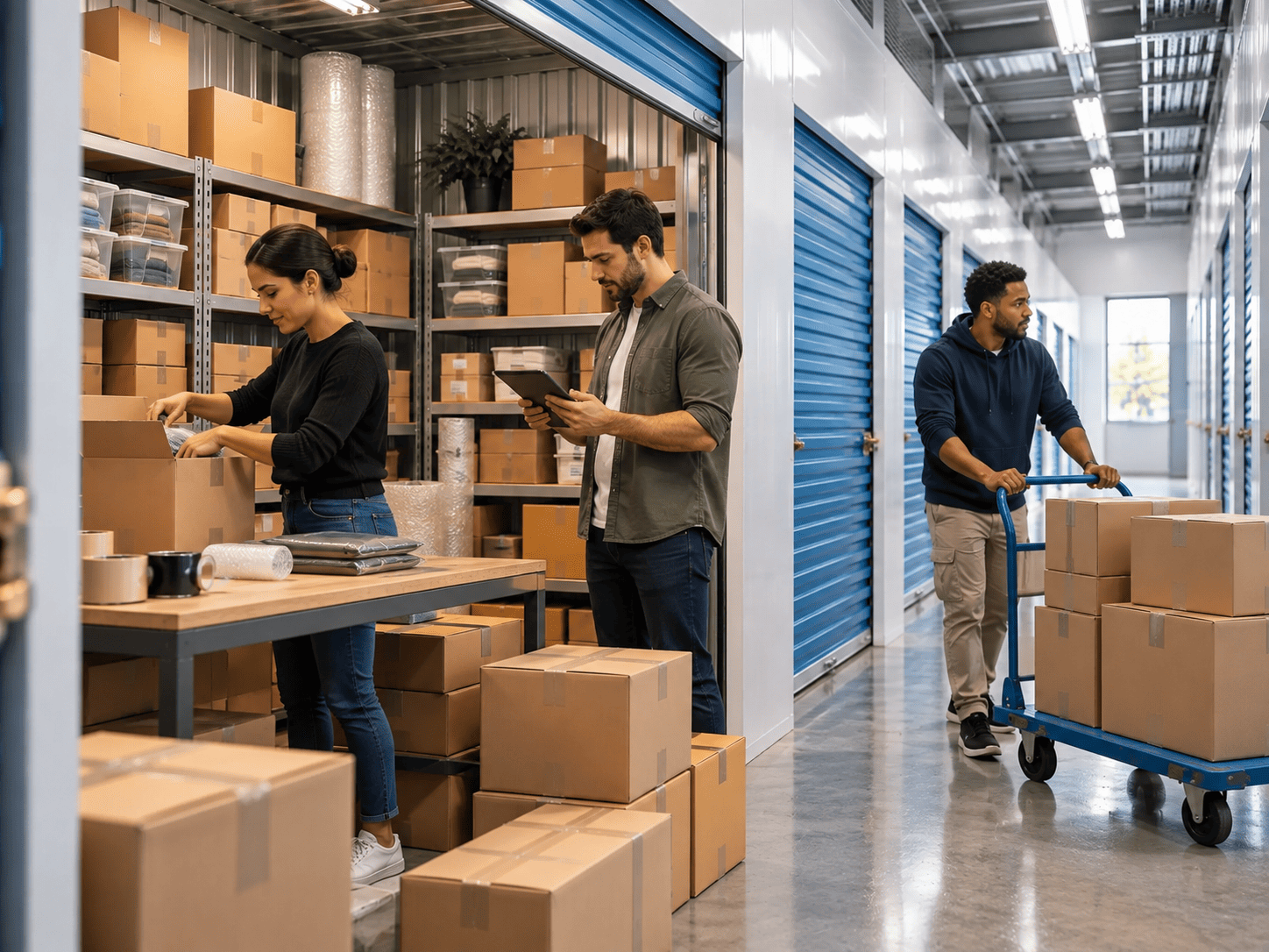 Onde guardar estoque sazonal de Black Friday e Natal